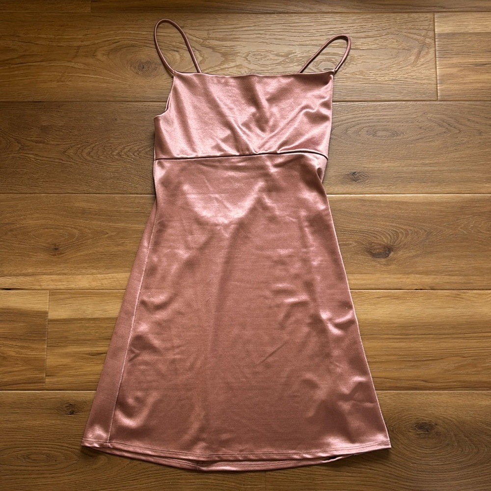 Julian J pink mini dress
